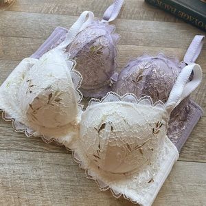 NWT Bradelis New York Step 2 Push Up Bra 70D (32D) White